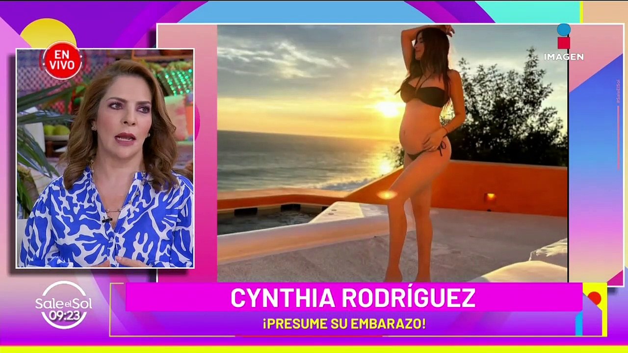 FOTO Cynthia Rodríguez presume su embarazo