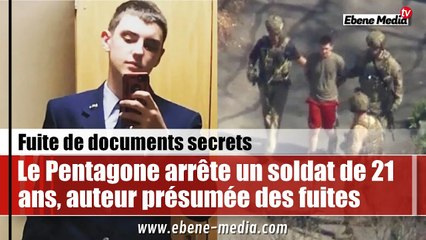 Fuite de documents : Le Pentagone a arrêté Jack Teixeira, l'homme qui fait trembler le FBI