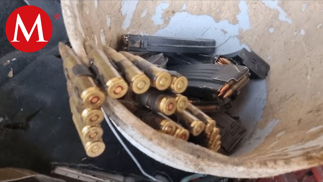 En Chiapas, autoridades aseguran armas de uso exclusivo del Ejército