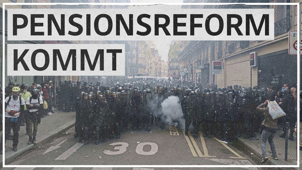 Verfassungsrat stimmt Pensionsreform Macrons zu – erneut Proteste in Frankreich