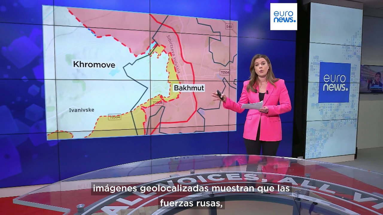 Mapa de la guerra | Rusia ha reactivado su ofensiva en Bajmut con la ayuda del Grupo Wagner
