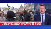 Jordan Bardella : «On a un président de la République qui gouverne contre le peuple français»