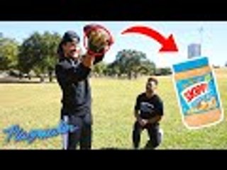 He Caught A Football Using What?!? Playmaker Sports Experiments Pt. 1 (feat. Jordan Whittington)