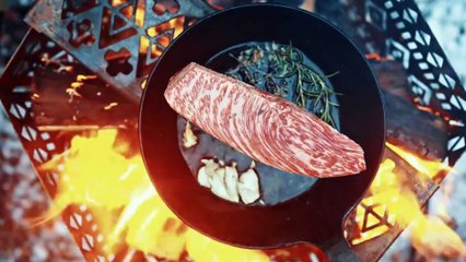 Japanese Christmas solo camping