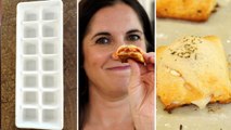 How to Make Ice Cube Tray Pizza Pockets