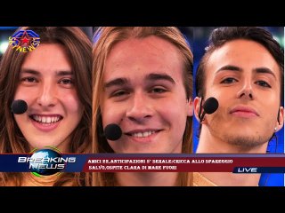 Amici 22,anticipazioni 5° serale:Cricca allo spareggio  salvo,ospite Clara di Mare Fuori