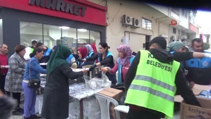 Kadirli'de 15 bin kişilik iftar yemeği