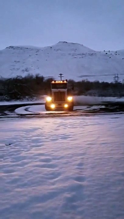 Drifting in a Semi