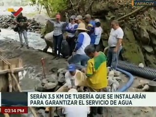 Instalarán 3.5 Km de tubería en el municipio Cocorote del edo. Yaracuy