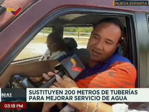Nva. Esparta | Sustituyen 200 m de tuberías en el mcpio Antolín, beneficiará más de 75 mil personas