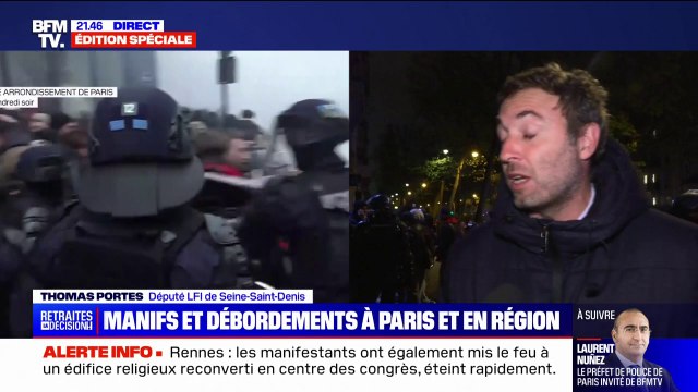 Débordements: La conséquence de trois mois de surdité de ce gouvernement , pour Cyril Chabanier, président de la CFTC