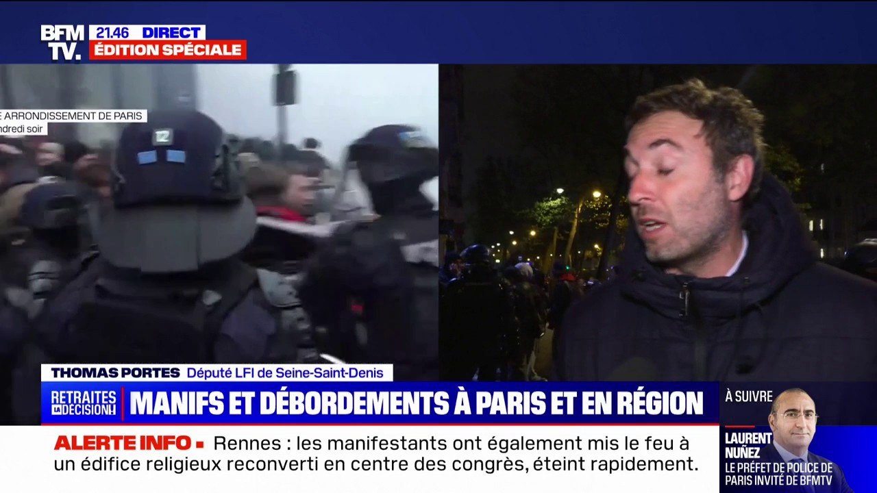 Débordements: "La conséquence de trois mois de surdité de ce gouvernement", pour Cyril Chabanier, président de la CFTC