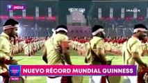India rompe nuevo Récord Mundial Guinness por actuación grupal en vivo