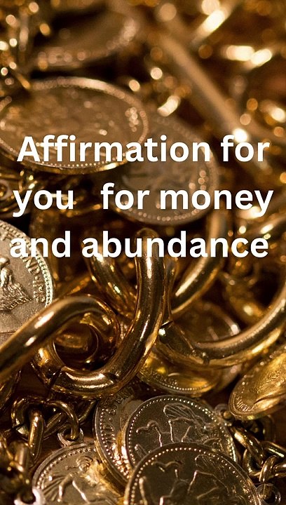 Affirmation for you