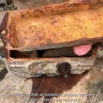 Antique Restoration Rusty Old Hand Drill- Vintage Old Hand Drill Restoration With Surprising Handle