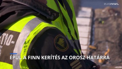 Épül a finn kerítés az orosz határra