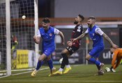 Larne celebrate first Irish League title in club's 134-year history