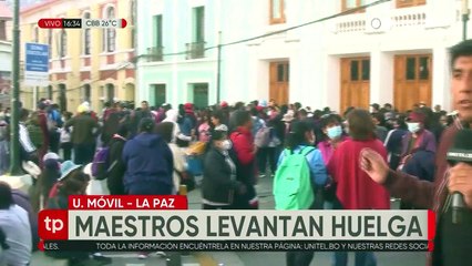 Tras 18 días de huelga de hambre, maestros levantan la medida de presión