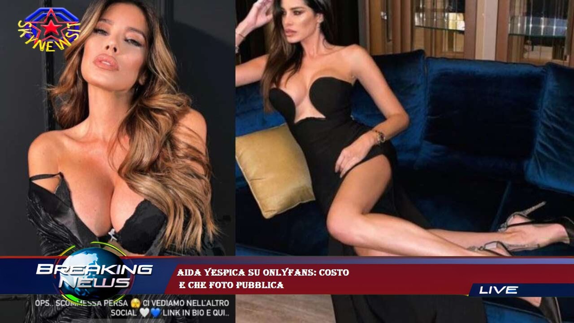 Aida Yespica su Onlyfans: costo e che foto pubblica - Video Dailymotion