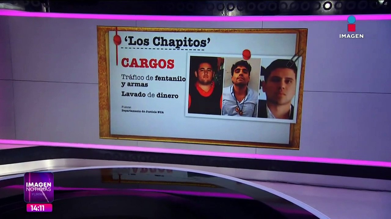 Estados Unidos presenta cargos contra los hijos de "El Chapo"
