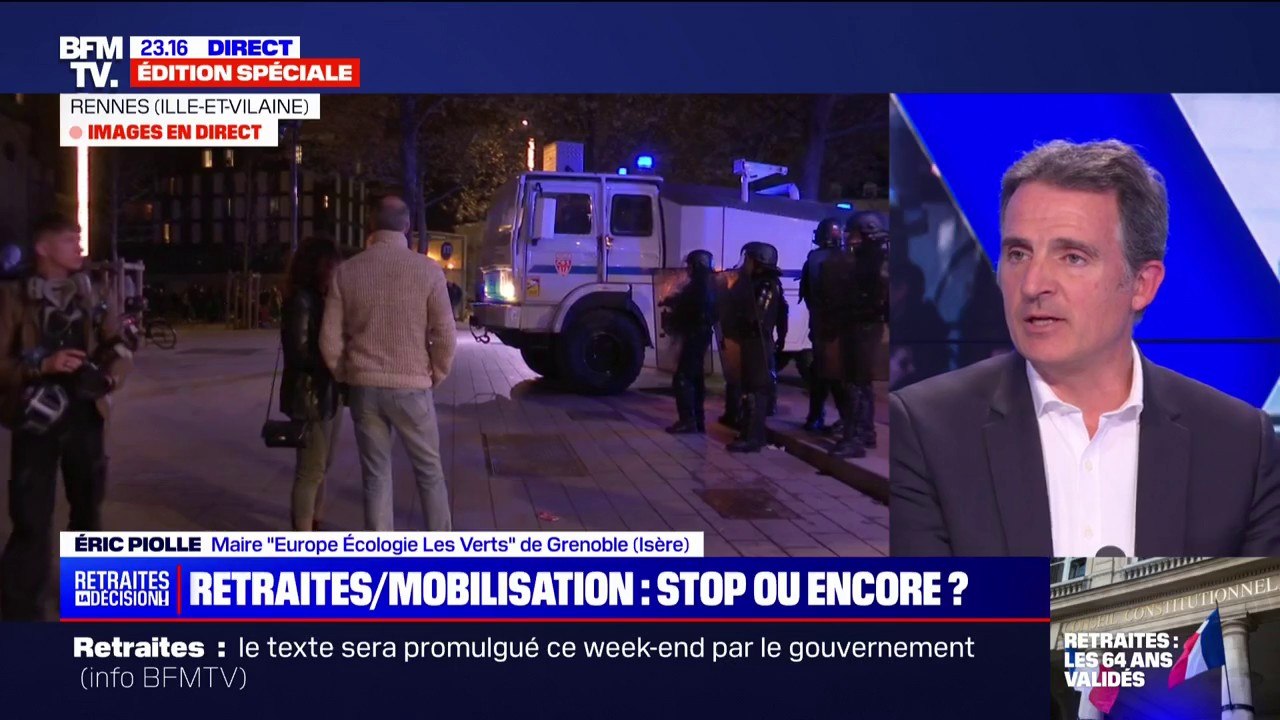 Éric Piolle (EELV): "Il n'y a quasiment plus d'occasions où [les policiers] peuvent être gardiens de la paix"