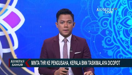 Video herunterladen: BNN Jabar Non-Aktifkan Kepala BNN Tasikmalaya dan 4 Pegawainya yang Terlibat 'Pungli' THR