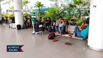Arus Mudik di Bandara Syamsudin Noor Makin Ramai, Diperkirakan Penumpang Naik 30.1%