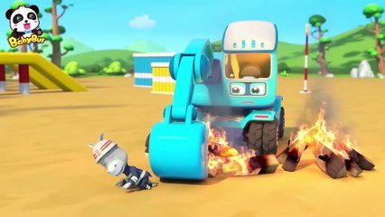 Pequeño Equipo Lava Autos | Canciones Infantiles | BabyBus en Español