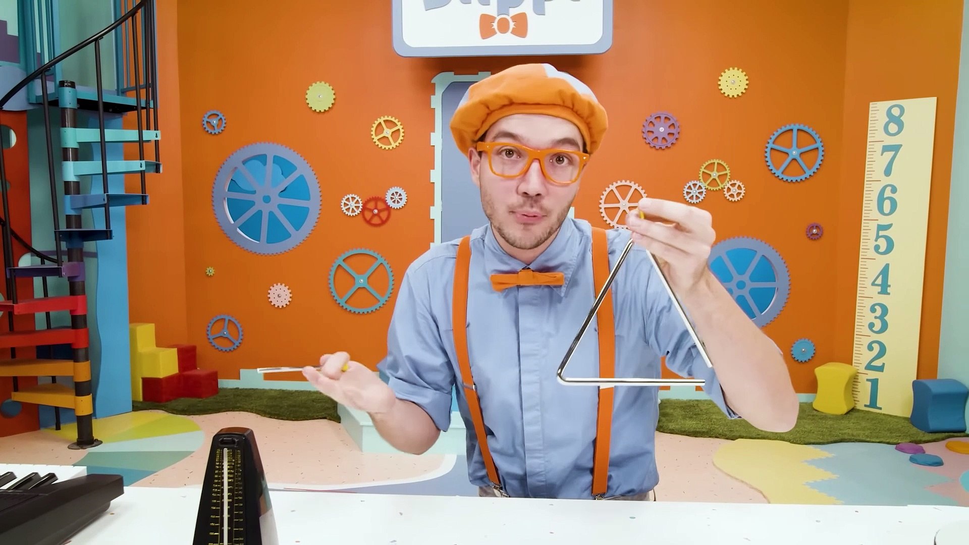 ⁣Blippi Aprende Música | Aprende con Blippi | Videos educativos para niños