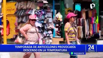 Temperatura en Lima: Anticiclón del sur se aproxima y enfría las noches en la capital