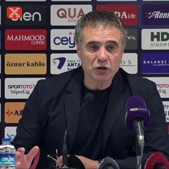 Ersun Yanal'dan Galatasaray maçı açıklaması