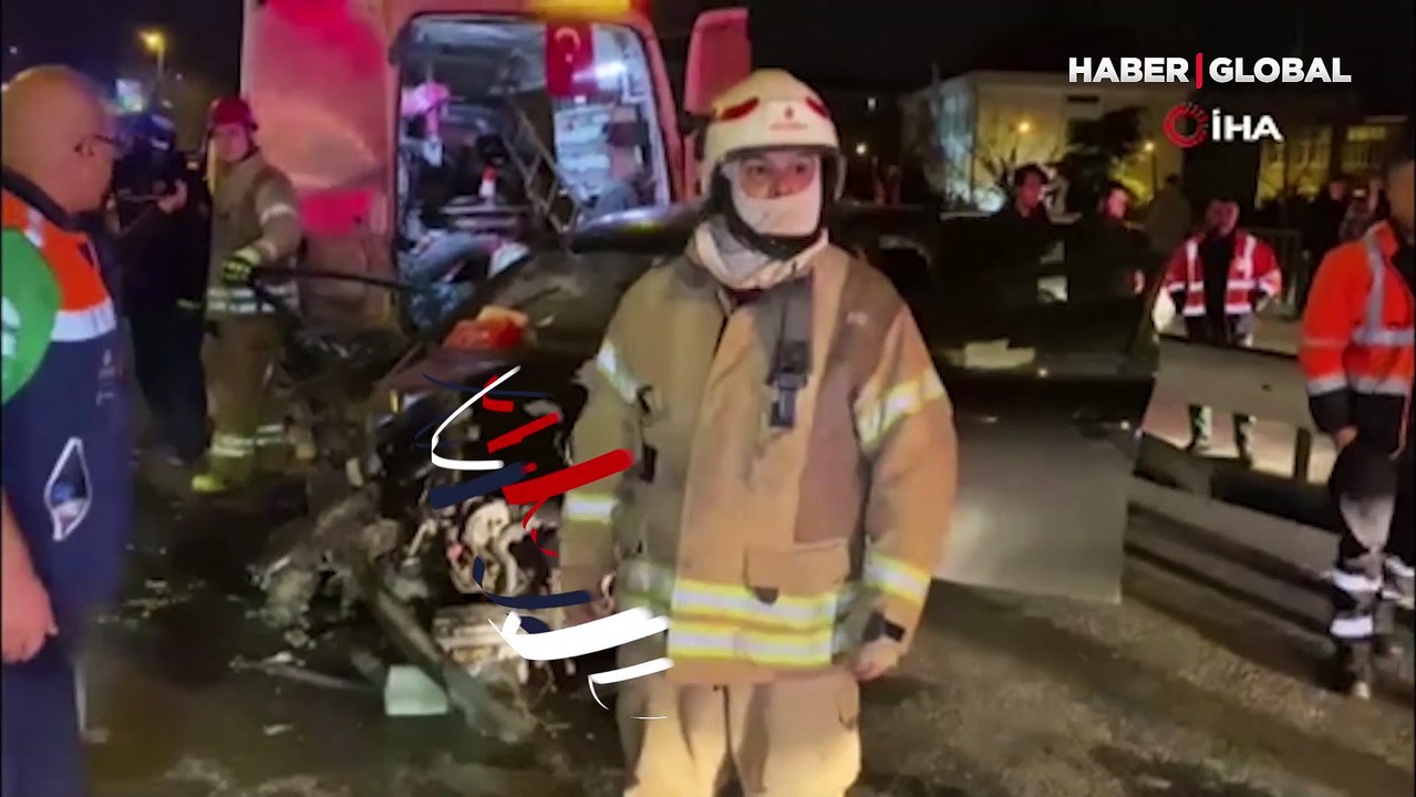 D-100 karayolunda 4 aracın karıştığı zincirleme kaza: Ölü ve yaralılar var