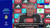 Ancelotti not bothered by Manchester City's Champions League 'favourites' status