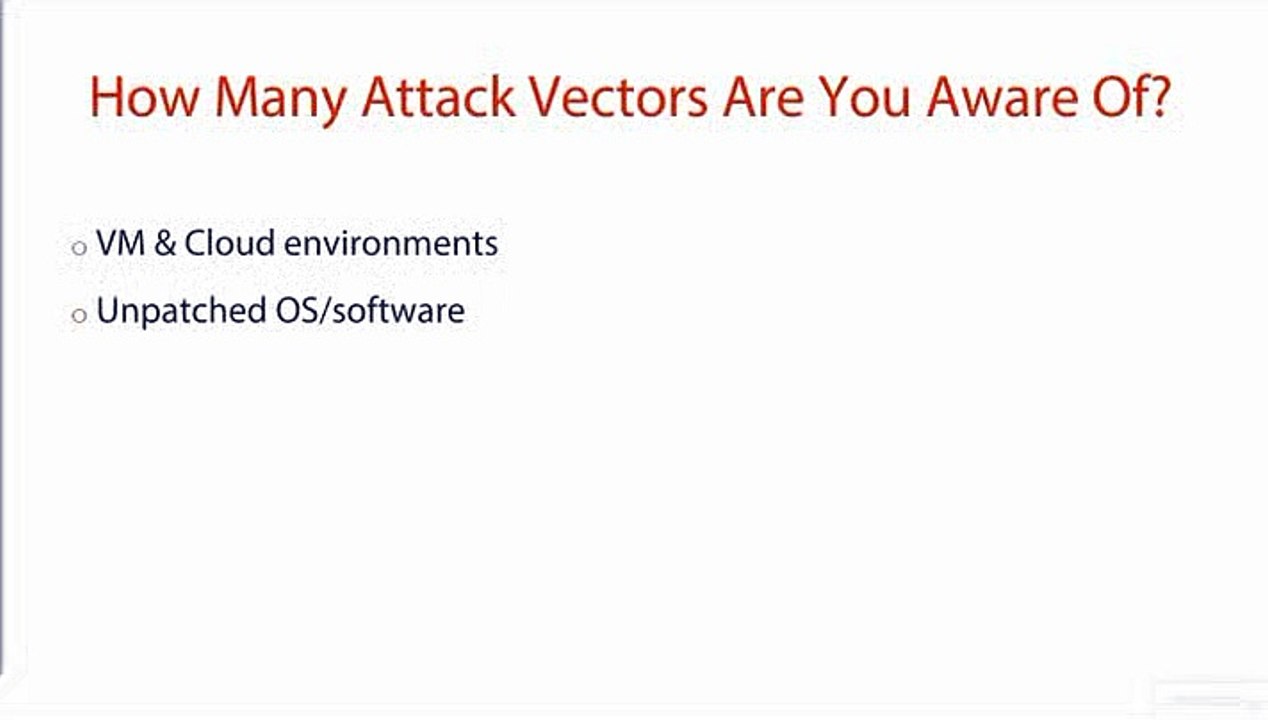 35. Attack Vectors