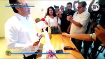 Replicará Cuitláhuac estrategia de México SOS para combatir extorsiones en Coatzacoalcos