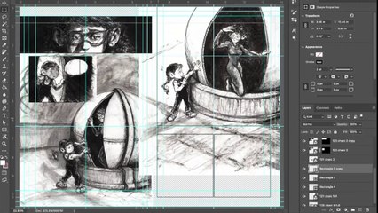 Art Timelapse: Lettering Pages 120-121