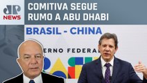 Haddad celebra acordos: “Capital chinês está disponível”; Roberto Motta comenta