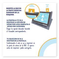 Elecciones en Neuquén: instructivo boleta única electrónica