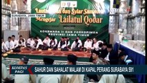 Gubernur Jatim Khofifah Berlayar Mengejar Lailatul Qadar di Atas Kapal Perang KRI Surabaya 591