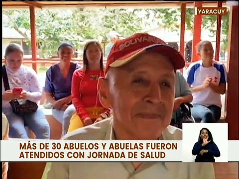 Yaracuy | Más de 30 abuelos y abuelas fueron atendidos con jornada de salud