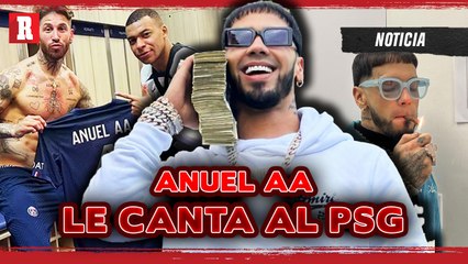Jugadores del PSG cautivados con la MÚSICA de Anuel AA