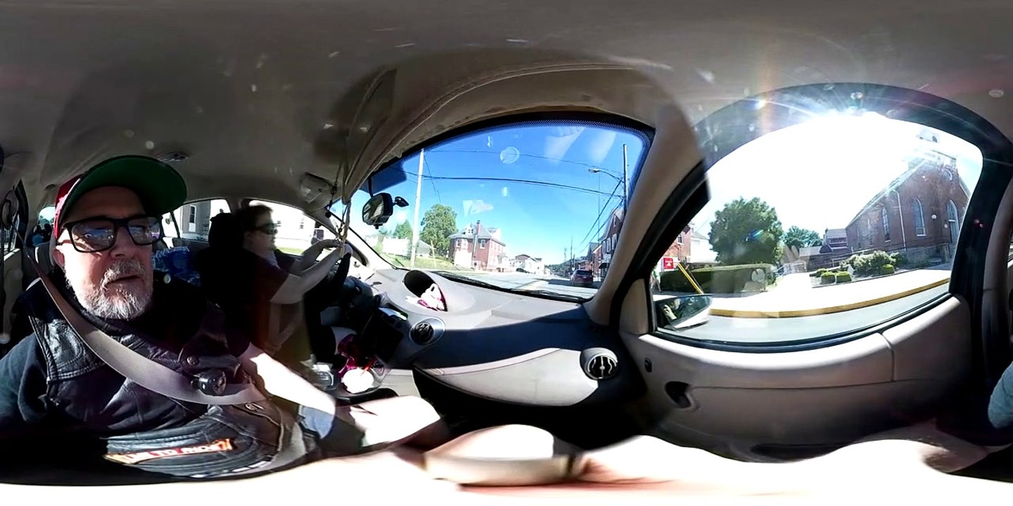 driving 2 gas 8 12 22 in 360 degrees Kodak PixPro 360 4K