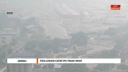 Tiga lokasi catat IPU tidak sihat