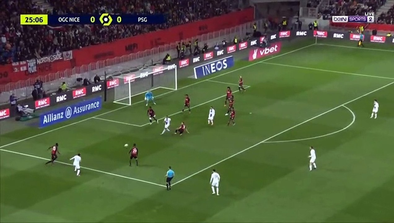 PSG vs Nice - 2/0 - Messi goal_Ramos goal