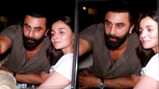 Ranbir Kapoor And Alia Bhatt Spotted On Their 1st Wedding Anniversary