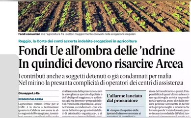 Rassegna stampa 15-04-23 edizioni Calabria