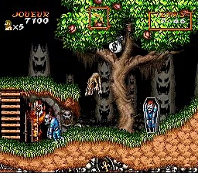Super Ghouls'n Ghosts online multiplayer - snes