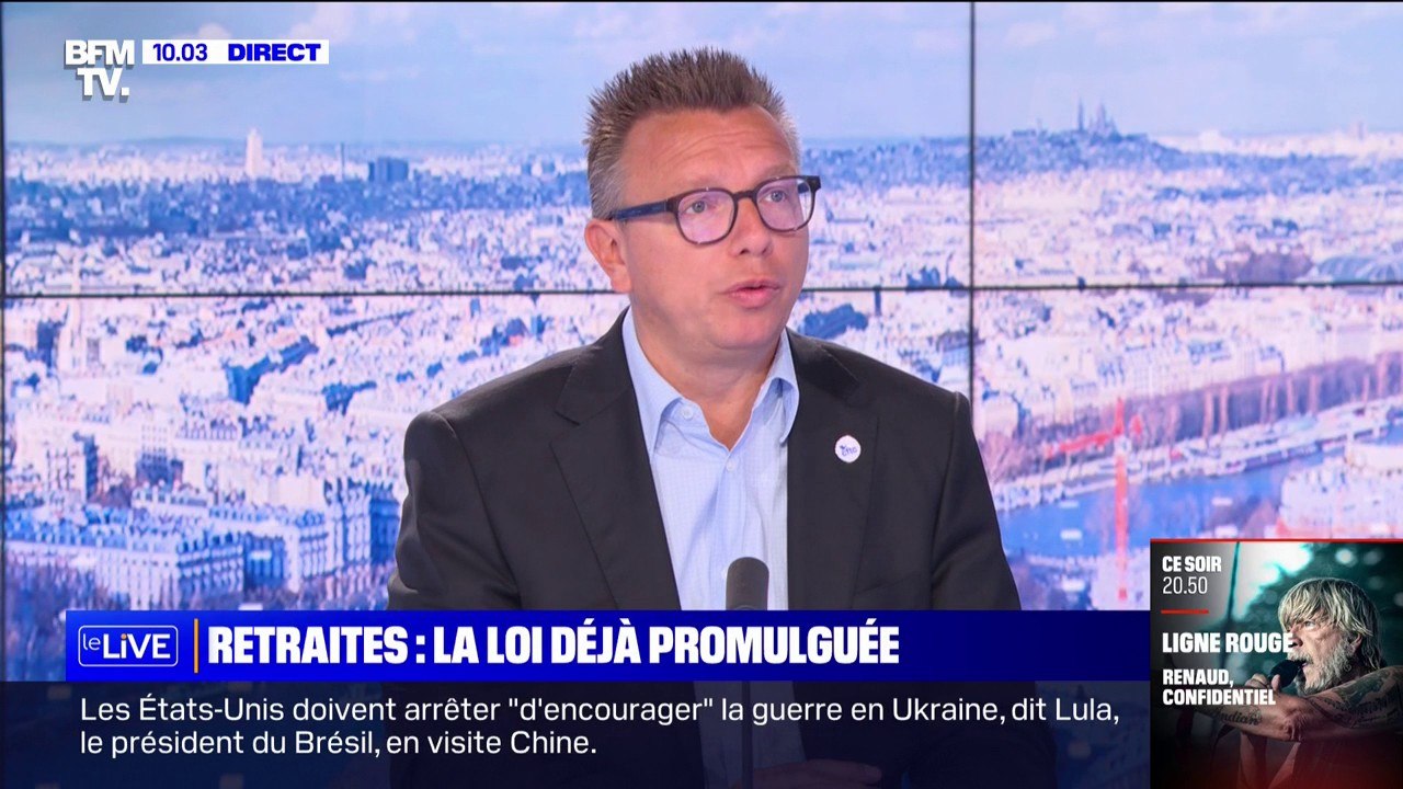 Cyril Chabanier, président de la CFTC, sur la p...