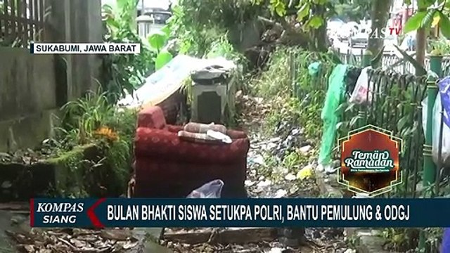 Gelar Baksos, Setukpa Polri Beri Modal Usaha ke Pemulung dan Bantu ODGJ