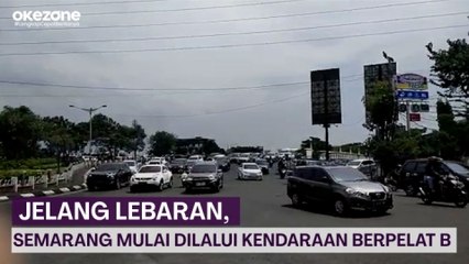 Jelang Lebaran, Semarang Mulai Dilalui Kendaraan Berpelat B